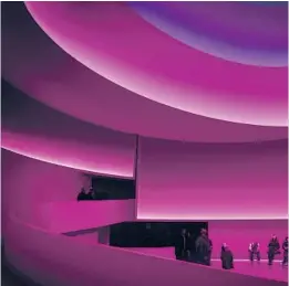  ?? And ?? An installati­on by James Turrell at the Solomon R. Guggenheim Museum in Ne Tjeldf laat / Guggenheim Museum