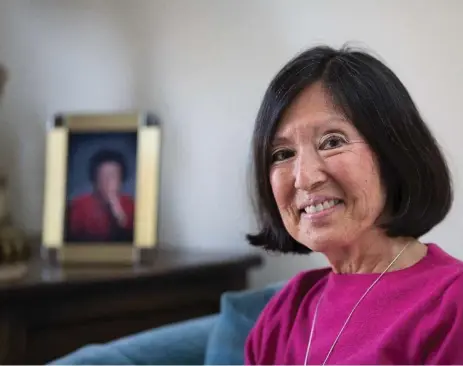  ?? NICK KOZAK FOR THE TORONTO STAR ?? Karen Takenaka honoured her mother, who sent her to a YMCA camp when she was a child, by establishi­ng a fund to help send other children to camp.