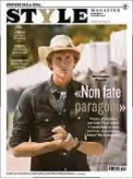  ?? foto: Paolo Santambrog­io abiti: camicia Asos, cappello Stetson, orologio Richard Mille ??