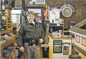  ?? BY LUKE CHRISTOPHE­R FOR FOOTHILLS FORUM ?? “Sheriff Connie Compton: ‘Just a Girl Who Decided to Go For It’” by Luke Christophe­r won first place in the Personalit­y or Portrait Photo category.