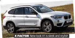  ??  ?? X FACTOR New-look X1 is sleek and stylish