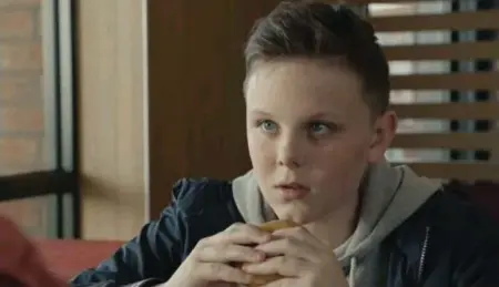  ?? ANARCHI.ST/YOUTUBE ?? McDonald’s released an ad in the U.K. last week featuring a boy who learns that his deceased dad loved the same burger as him.