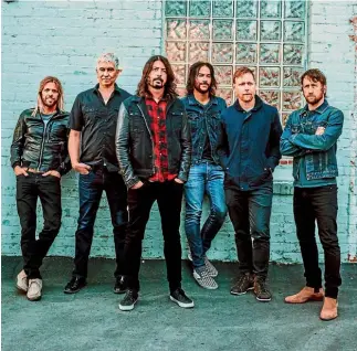  ?? SONY MUSIC ?? The Foo Fighters say their ninth studio album, Concrete and Gold, is their biggest yet.