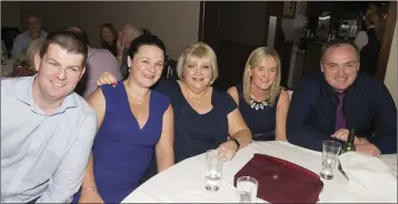  ??  ?? Paul Doyle, Ann Marie Nolan, Pauline Keogh, Jackie Byrne and Aidan Keogh.