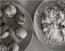  ??  ?? Fried Oreos and an attempt at a funnel cake