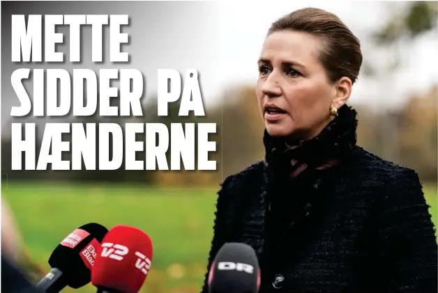  ?? FOTO: RASMUS FLINDT PEDERSEN ?? Mette Frederikse­n skal hurtigst muligt komme i gang og få dannet en handlekraf­tig regering, der kan tage sig af de massive problemer, der har ramt vores land, skriver Torben Skov.