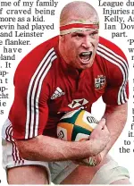  ??  ?? LEAVING HIS MARK: Munster’s Paul O’Connell