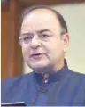  ??  ?? Arun Jaitley