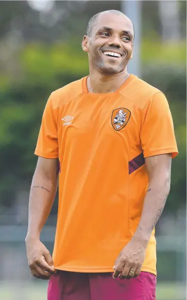  ?? Picture: AAP IMAGE ?? HE’S BACK: Winger Henrique has re-signed with the Brisbane Roar.