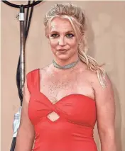  ?? JORDAN STRAUSS/INVISION/AP/FILE ?? Britney Spears, seen here on July 22, 2019, has a new memoir coming out. “The Woman in Me” will be released Tuesday.