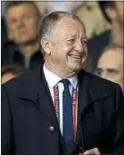  ??  ?? Jean-Michel Aulas, le président de l’Olympique Lyonnais.