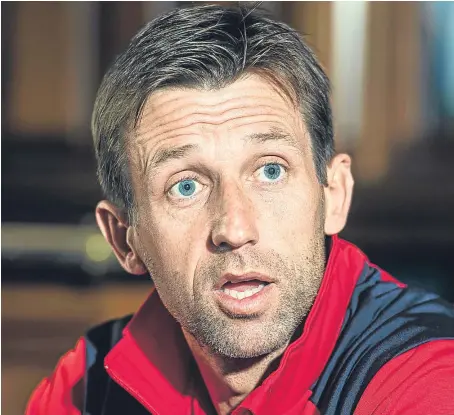  ?? Picture: SNS. ?? Neil McCann praised his players for their response to his methods since taking charge at Dens Park.