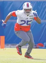  ?? BILL WIPPERT/ASSOCIATED PRESS FILE PHOTO ?? Bills running back LeSean McCoy is facing an investigat­ion for his role in a bar fight. Buffalo needs him to stay on the field with other teammates serving suspension­s or dealing with injuries.