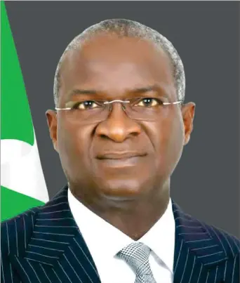  ??  ?? Nigerian Minister of Power, Works and Housing, Babatunde Fashola