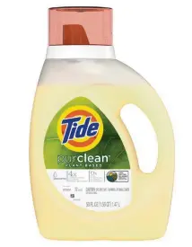  ?? TIDE PURCLEAN ?? Tide PurClean Unscented Laundry Detergent.