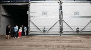  ?? Foto: A. Antony ?? Herzstück der Anlage sind die insgesamt acht Rottetunne­l, die jeweils über 40 Meter lang sind.