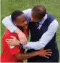  ??  ?? RAHEEM STERLING AND GARETH SOUTHGATE