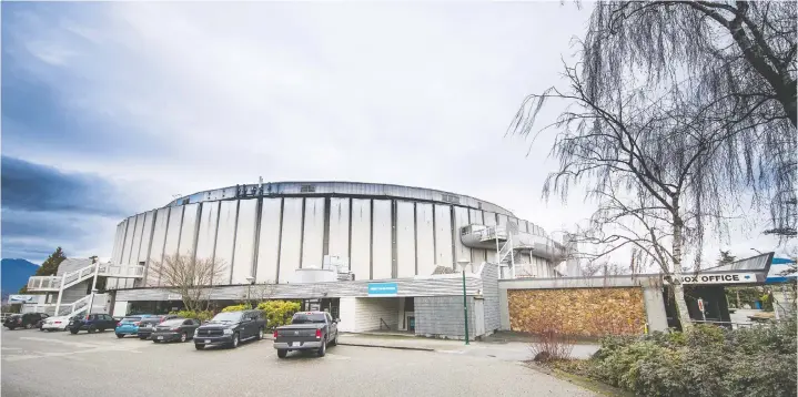  ?? —FRANCIS GEORGIAN ?? The Pacific Coliseum is being mentioned as a location for the Canucks AHL farm team, but Abbotsford could be in the running, according to Steve Ewen.