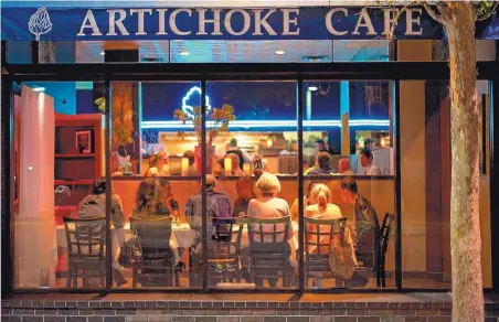  ?? COURTESY OF THE ARTICHOKE CAFE ?? The Artichoke Cafe is now offering Wine Dinner Wednesdays with wines and cuisines from different regions.