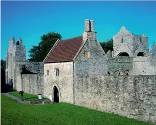  ??  ?? Boyle Abbey is a well-preserved Cistercian monastery near the Cavan Burren Park.