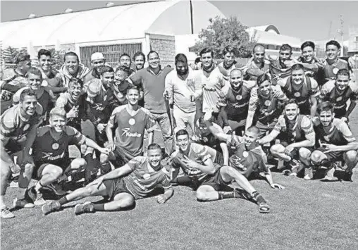  ?? /CORTESÍA ?? Con plantel completo, Acaxees de Durango buscará trascender en el futbol mexicano.