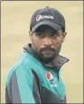  ??  ?? Pakistan bowler at Headingley yesterday ahead of second Test match.