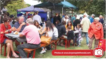  ?? Photo: Supplied ?? Festivalgo­ers were treated to more seating space this year to enjoy a more social setting.