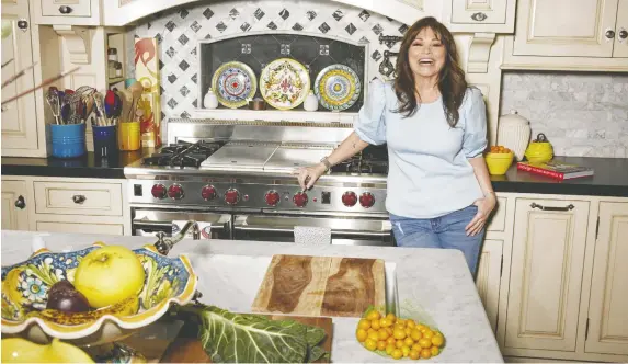  ?? MAGGIE SHANNON FOR THE WASHINGTON POST ?? Valerie Bertinelli's latest cookbook, Indulge, resists restrictio­ns in eating that can cause frustratio­n or shame, and encourages joyful cooking.