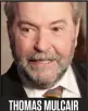  ??  ?? THOMAS MULCAIR Chef du NPD