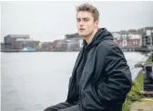  ?? MARY TURNER/THE NEW YORK TIMES ?? Songwriter Sam Fender on Dec. 13 along the River Tyne in North Shields, England.