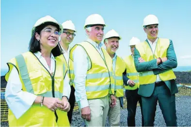  ?? EP ?? Sánchez anunció en La Palma inversione­s técnicas pero nada para cientos de palmeros sin vivienda