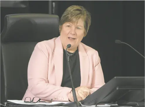  ?? ADRIAN WYLD / THE CANADIAN PRESS ?? Commission­er Marie-josée Hogue says two of the foreign interferen­ce inquiry’s biggest challenges are extremely tight timelines and balancing transparen­cy with the need to protect sensitive informatio­n.