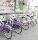  ?? Foto: Robert Newald ?? Rund 60 Citybike-Stationen werden von der Gewista bezahlt.
