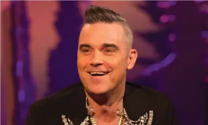  ??  ?? Robbie Williams on The Jonathan Ross Show in 2019. Photograph: David Parry/PA