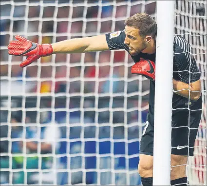  ?? FOTO: SIRVENT ?? Jan Oblak ha convertido su porteía en un muro prácticame­nte infranquea­ble