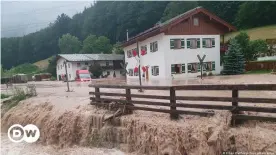  ??  ?? Berchtesga­dener Land in Bavaria came through flooding in much better shape than other regions of Germany