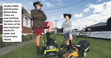 Lawn mowing business becomes a family affair - PressReader