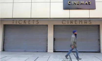  ??  ?? No show … cinemas are closing around the world. Photograph: Raminder Pal Singh/EPA