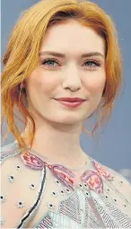  ??  ?? On-screen wife...Eleanor Tomlinson