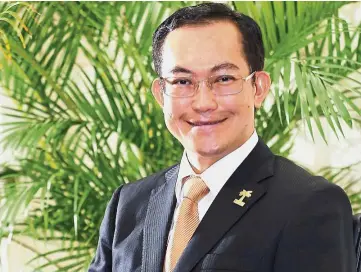  ??  ?? Vital role: Lee says IOI will continue to play a vital role in Loders post-transactio­n given its expertise in palm oil sourcing and business experience in the fast growing Asia Pacific region.