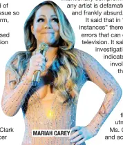  ??  ?? MARIAH CAREY