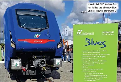 ‘Hugely important’ tri-mode from Hitachi - PressReader