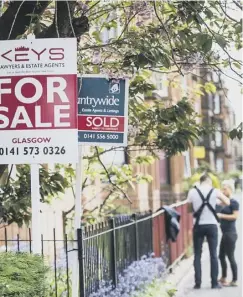  ??  ?? 0 Properties are being snapped up by buyers at record speed