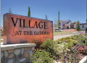  ??  ?? A portion of the 38-acre Village at the Gateway developmen­t in Little Rock has been sold for $22 million.