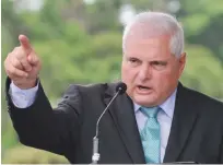  ?? EFE ?? Acusación. El expresiden­te de Panamá, Ricardo Martinelli, tendrá que enfrentar cargos judiciales por corrupción y otros delitos.