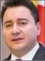  ??  ?? Ali Babacan