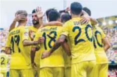  ?? / @VILLARREAL­CF ?? Éste fue el triunfo 250 del Villarreal en Primera División.