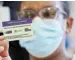  ?? Picture: ESA ALEXANDER ?? THE TICKET: There have been several reports of people trying to get vaccine cards so they can travel without getting the jab