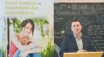  ??  ?? Gino Mallais, gestionnai­re des Services de traitement des dépendance­s de Campbellto­n. - Acadie Nouvelle: Jean-François Boisvert