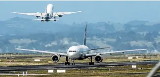 ??  ?? Auckland Airport’s runway has been closed for unschedule­d maintenanc­e twice this year.